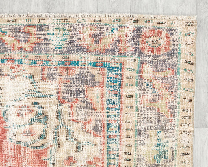 Red Oushak Rug 8' 2" x 5' 7" | No. VR20548