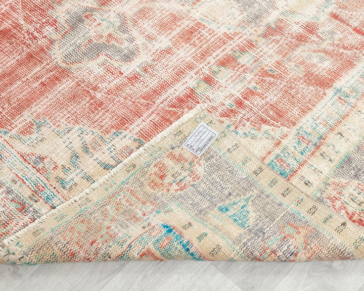 Red Oushak Rug 8' 2" x 5' 7" | No. VR20548