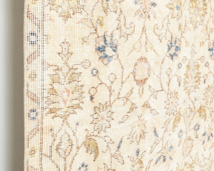 Beige Oushak Rug 8' 2" x 4' 5" | No. VR11950