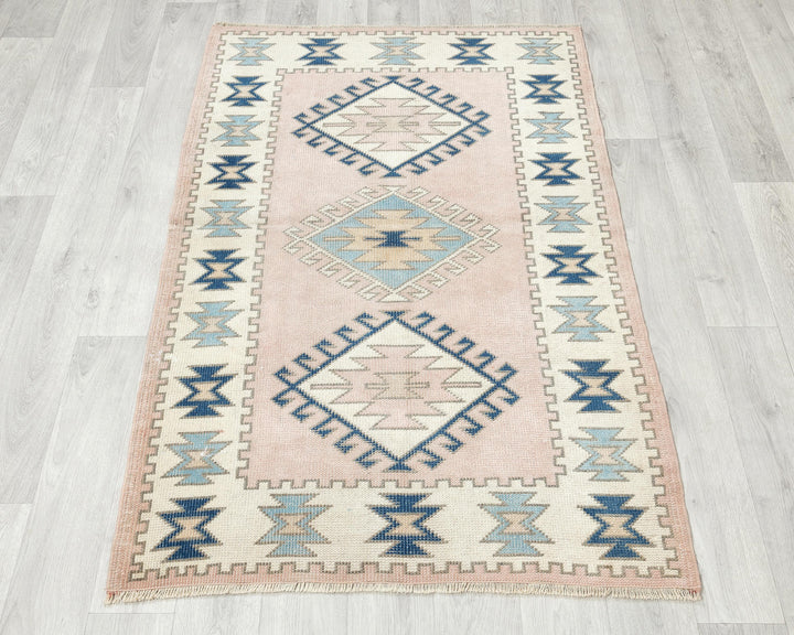 Faded Oushak Rug 3' x 4' 5" | No. VR75272