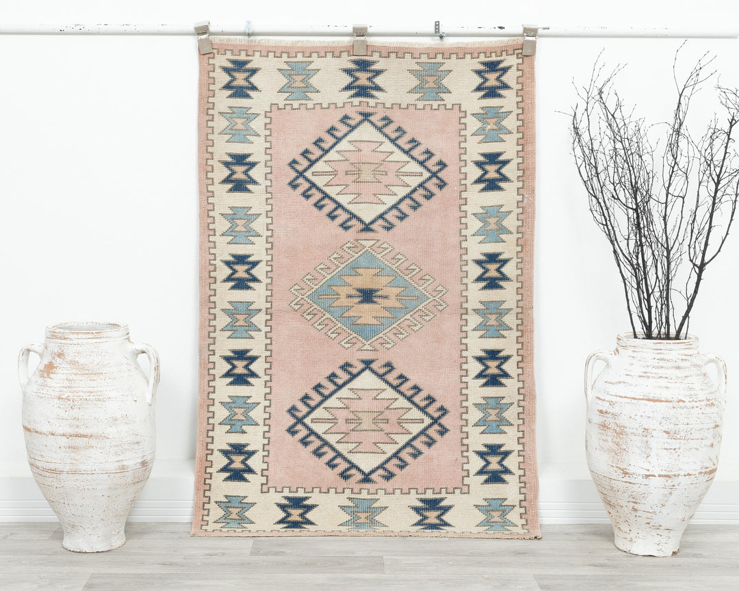 Faded Oushak Rug 3' x 4' 5" | No. VR75272