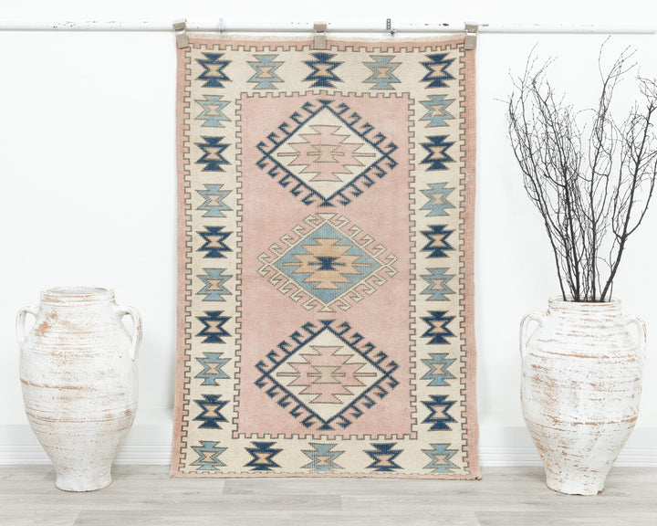 Faded Oushak Rug 3' x 4' 5" | No. VR75272