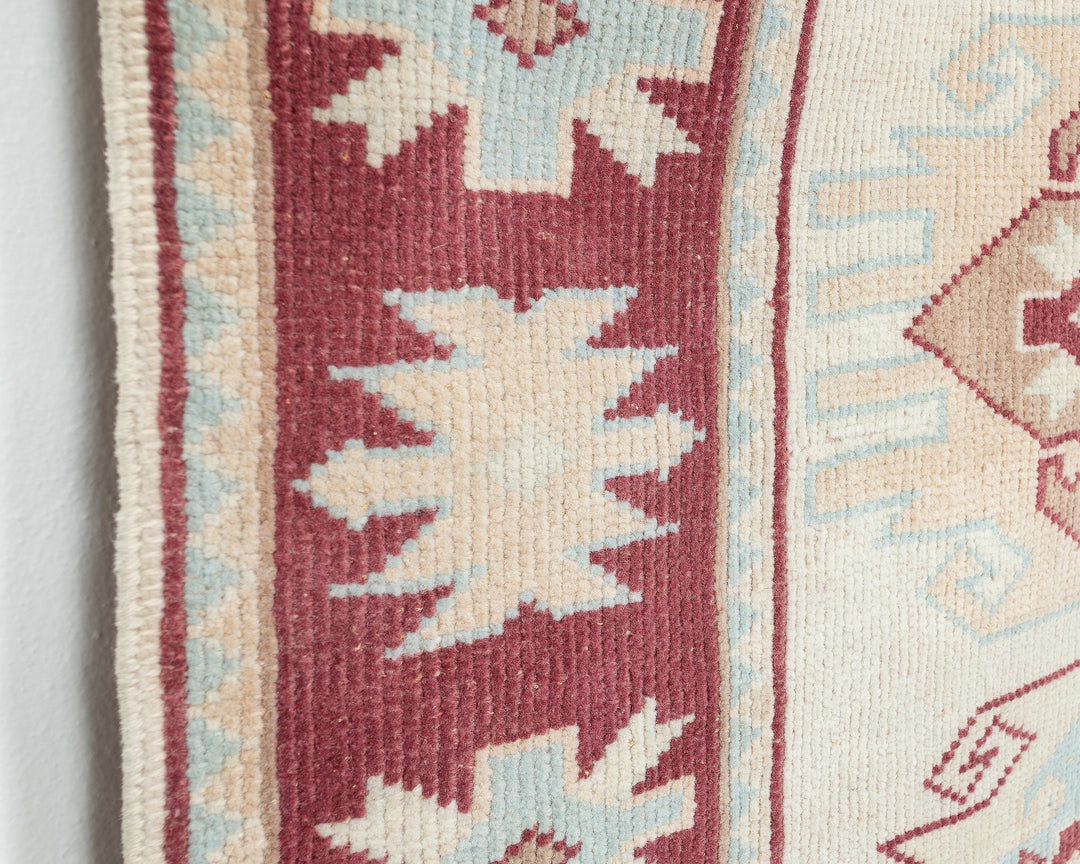 Faded Oushak Rug 2' 10" x 3' 8" | No. VR55579