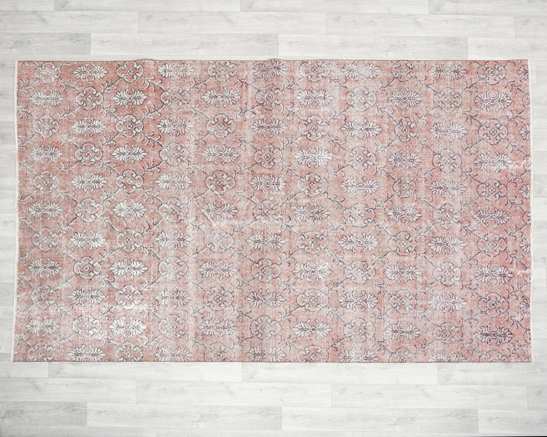 Red Oushak Rug 5' 4" x 8' 8" | No. VR10730