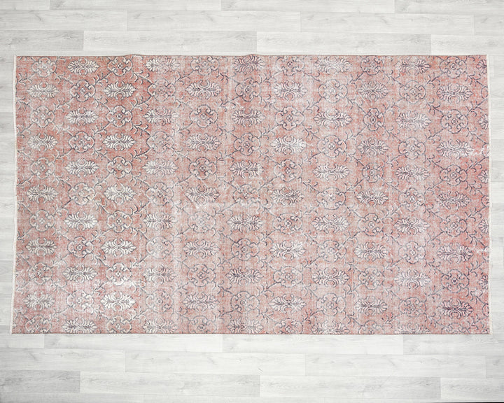 Red Oushak Rug 5' 4" x 8' 8" | No. VR10730