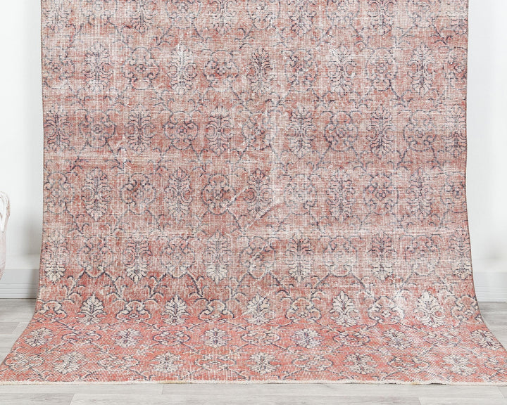 Red Oushak Rug 5' 4" x 8' 8" | No. VR10730