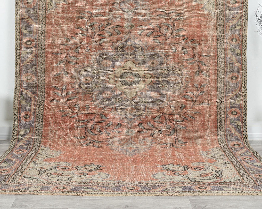 Oushak Rug 6' 4" x 9' 8" | No. VR19222