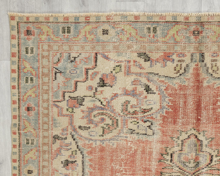 Oushak Rug 5' 11" x 8' 8" | No. VR55771