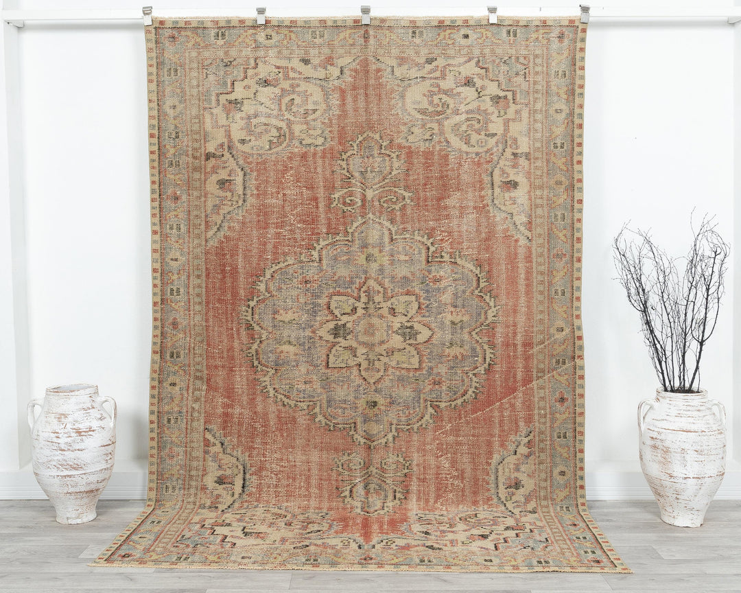 Oushak Rug 5' 11" x 8' 8" | No. VR55771