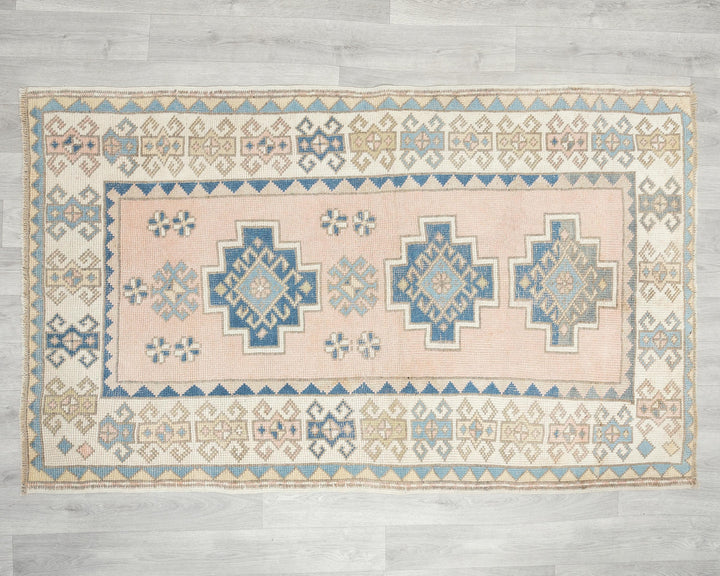 Pink Oushak Rug 3' 7" x 6' | No. VR73272