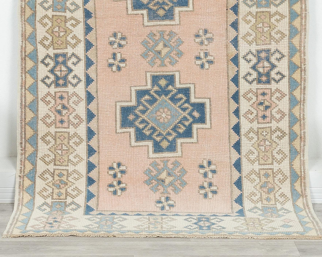 Pink Oushak Rug 3' 7" x 6' | No. VR73272