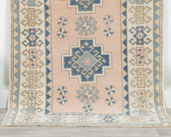 Pink Oushak Rug 3' 7" x 6' | No. VR73272