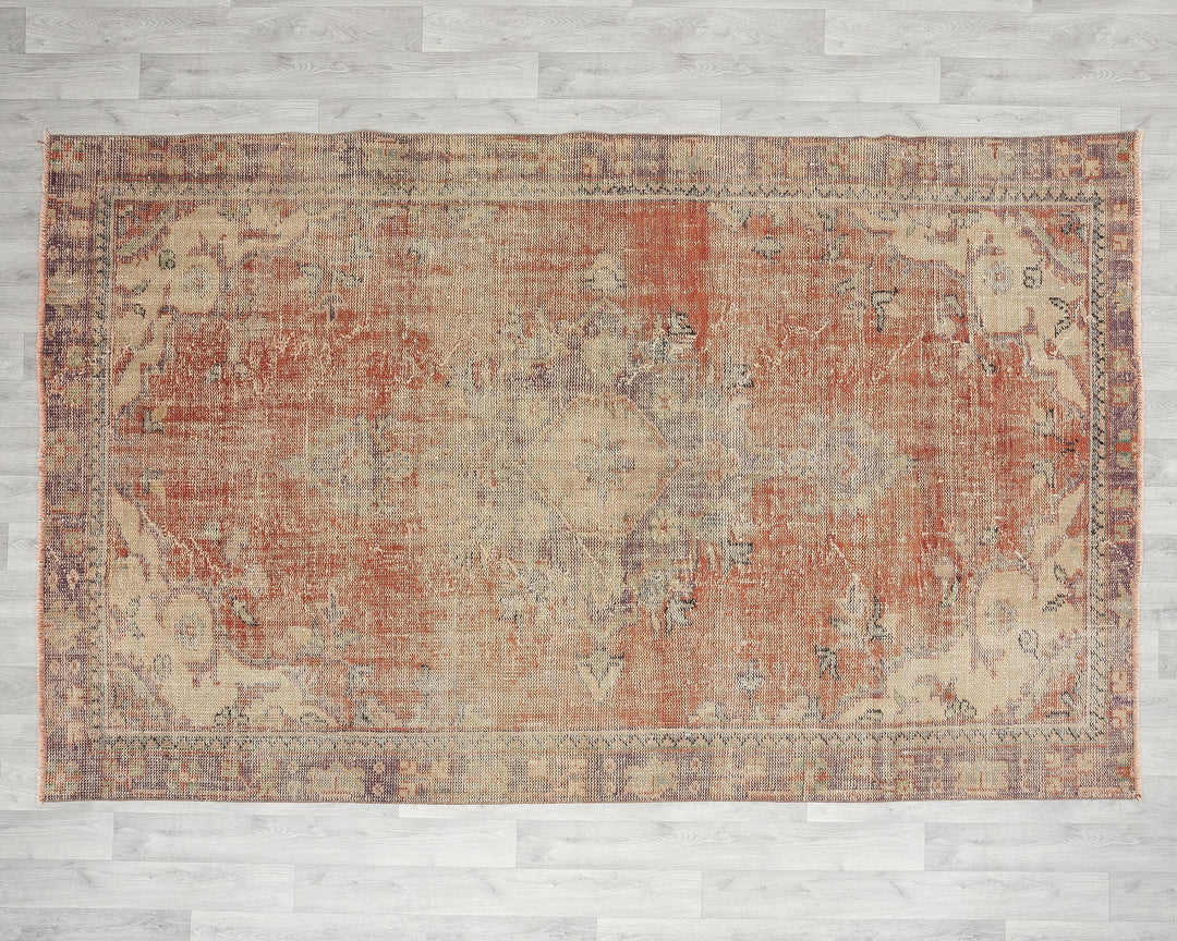 Oushak Rug 5' 7" x 9' | No. VR19886