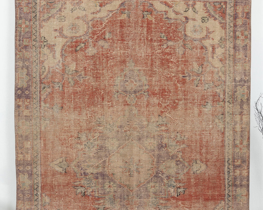 Oushak Rug 5' 7" x 9' | No. VR19886