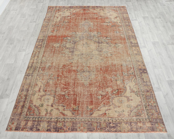 Oushak Rug 5' 7" x 9' | No. VR19886