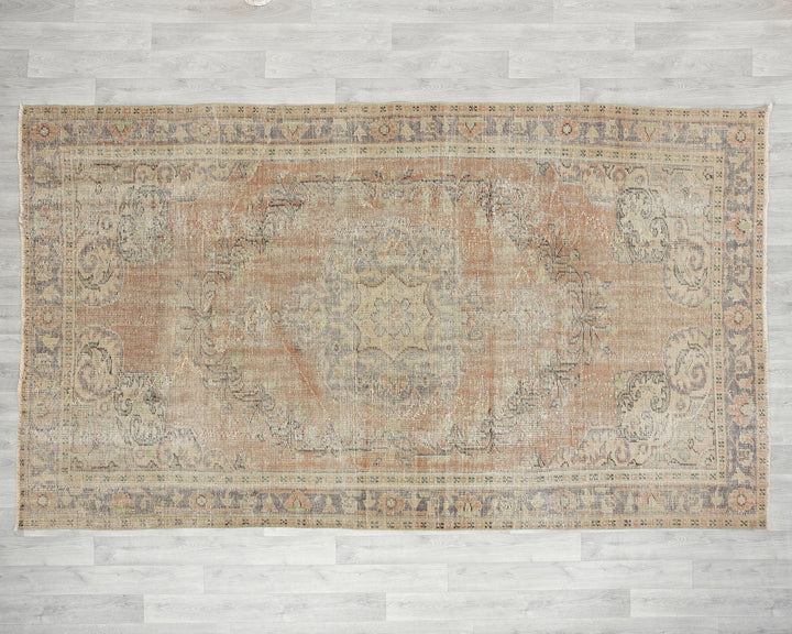 Faded Oushak Rug 6' x 9' 11" | No. VR99107