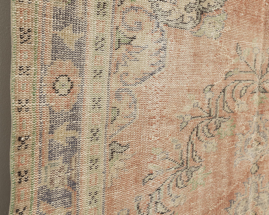 Faded Oushak Rug 6' x 9' 11" | No. VR99107