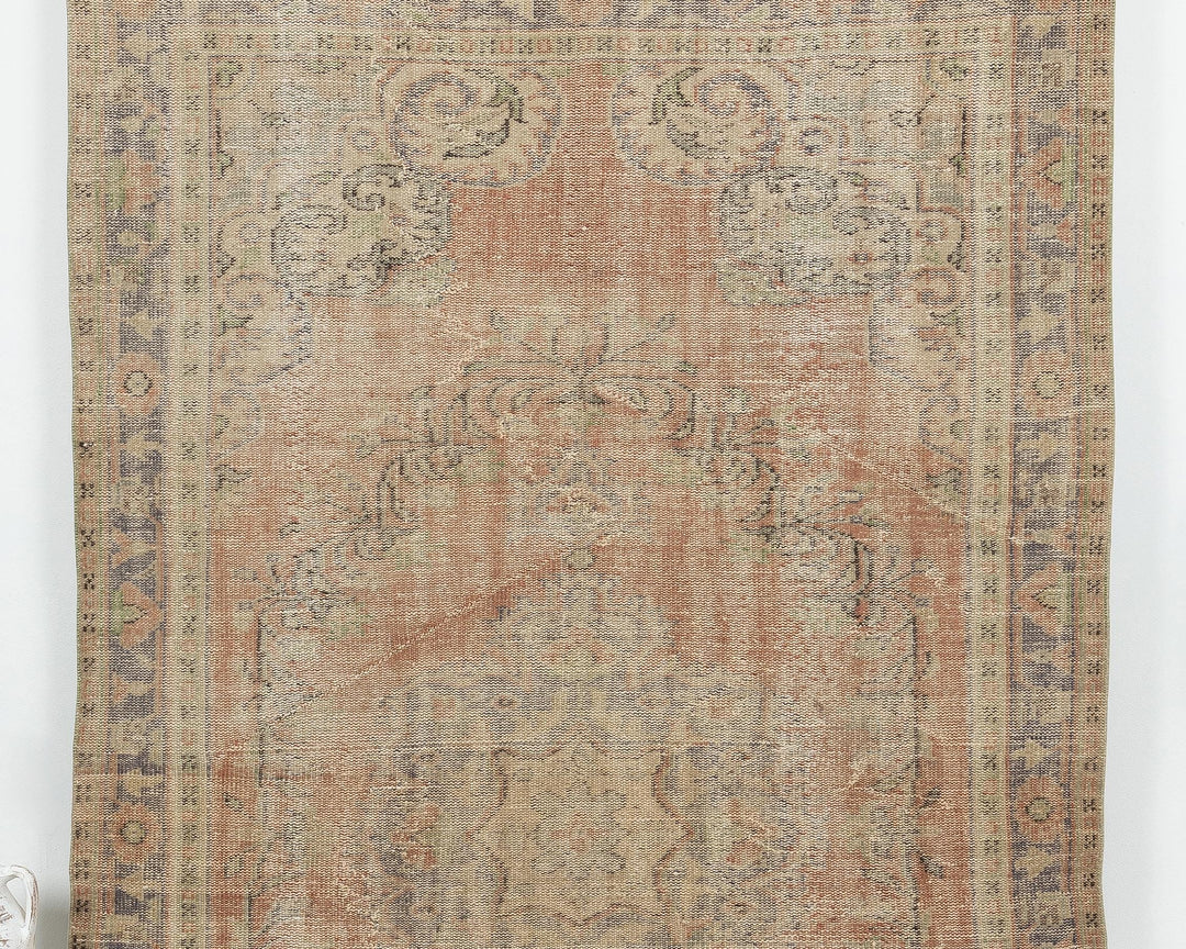 Faded Oushak Rug 6' x 9' 11" | No. VR99107