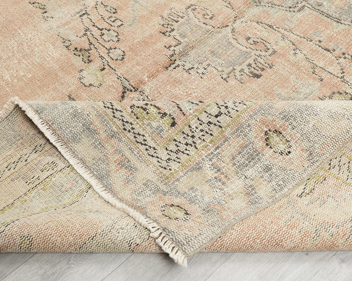 Faded Oushak Rug 5' 11" x 9' 8" | No. VR30953