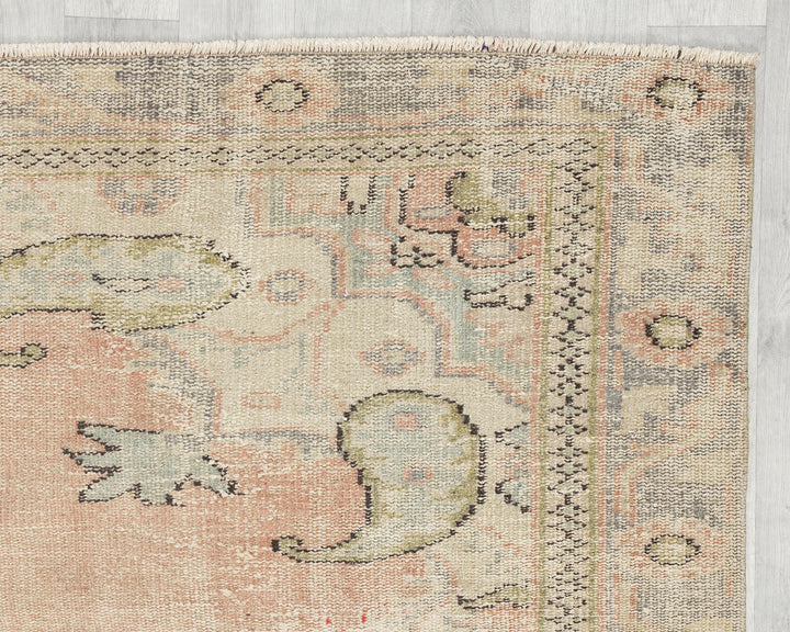 Faded Oushak Rug 5' 11" x 9' 8" | No. VR30953