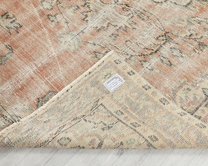 Faded Oushak Rug 5' 2" x 8' | No. VR35454