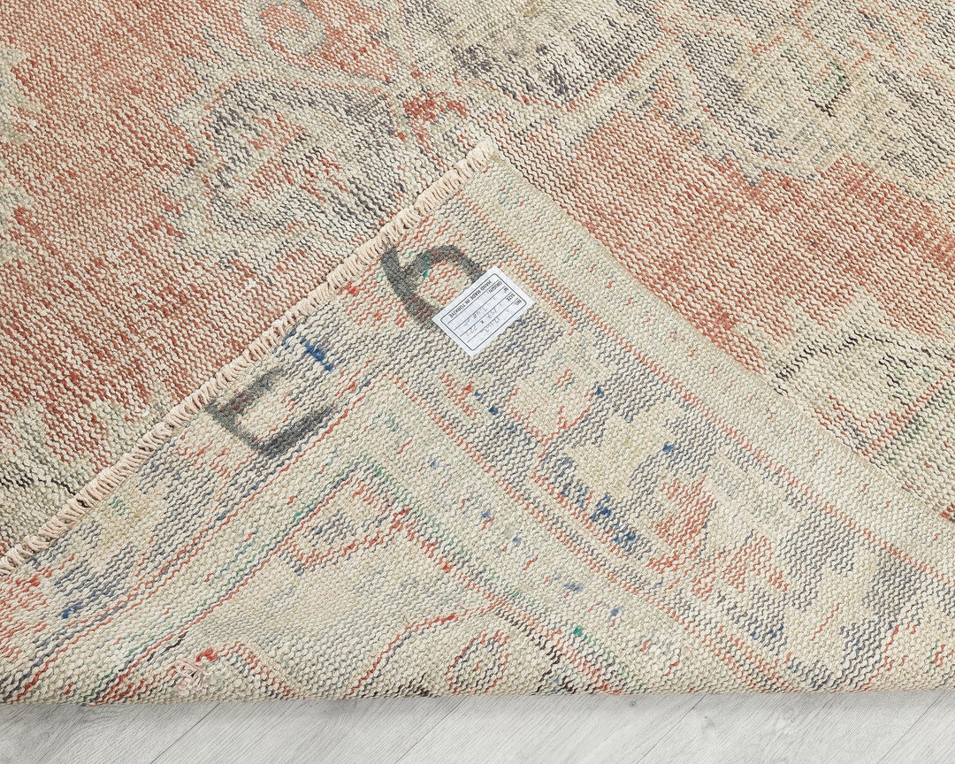 Faded Oushak Rug 5' 2" x 7' 3" | No. VR47348
