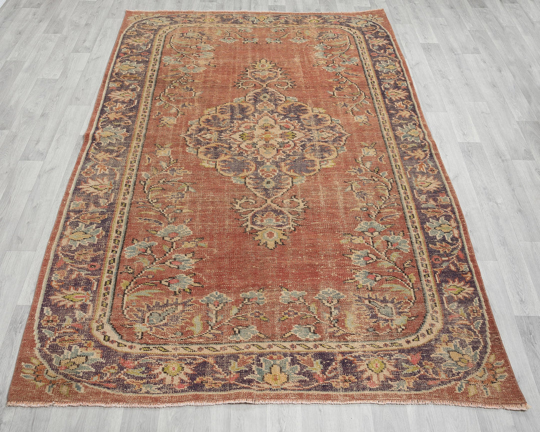 Oushak Rug 6' x 9' | No. VR25670