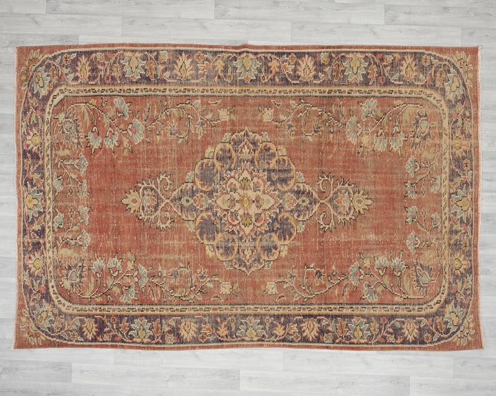 Oushak Rug 6' x 9' | No. VR25670