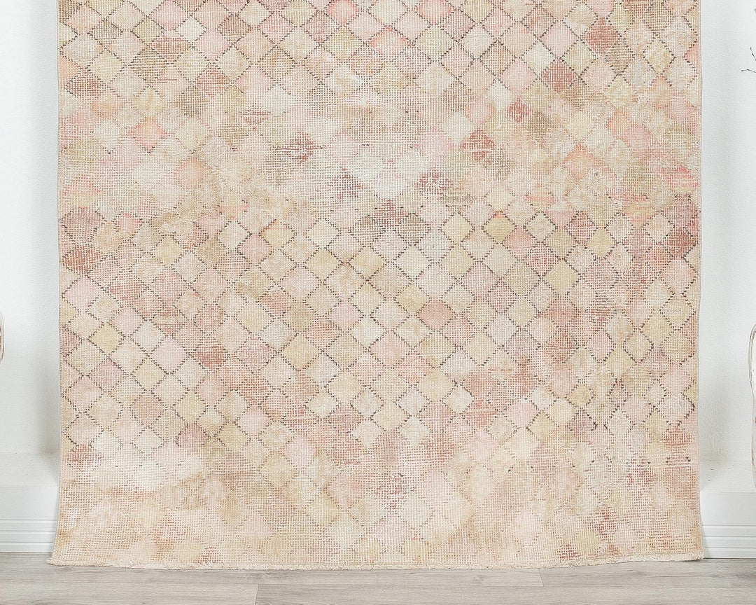 Terracotta Oushak Rug 3' 8" x 6' 10" | No. VR55610