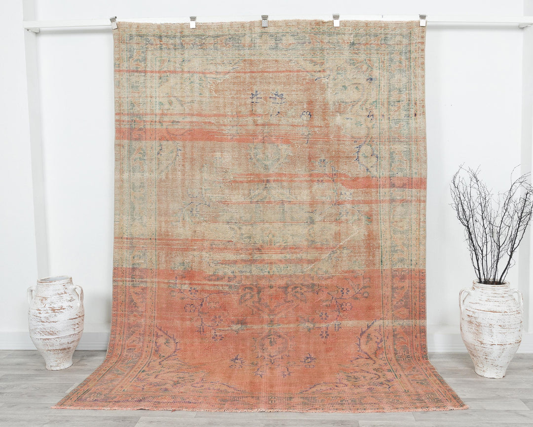Oushak Rug 6' 5" x 9' | No. VR26894