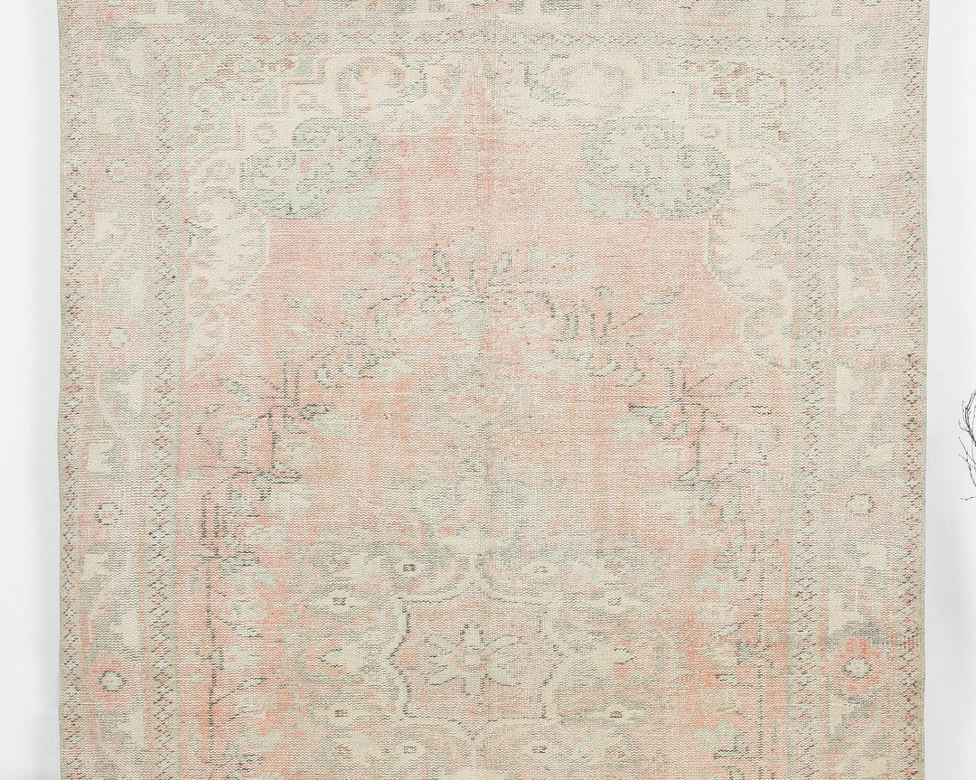Pink Oushak Rug 5' 11" x 9' 6" | No. VR52469