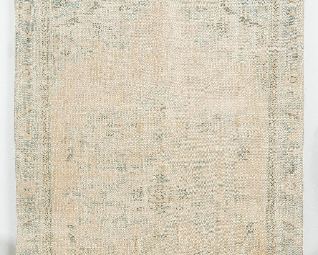 Beige Oushak Rug 5' 11" x 9' 5" | No. VR92591