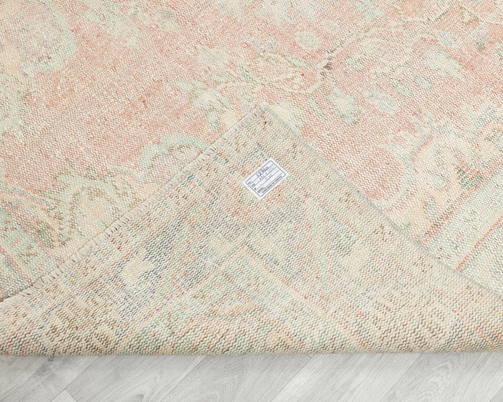 Beige Oushak Rug 6' 1" x 10' 4" | No. VR19041