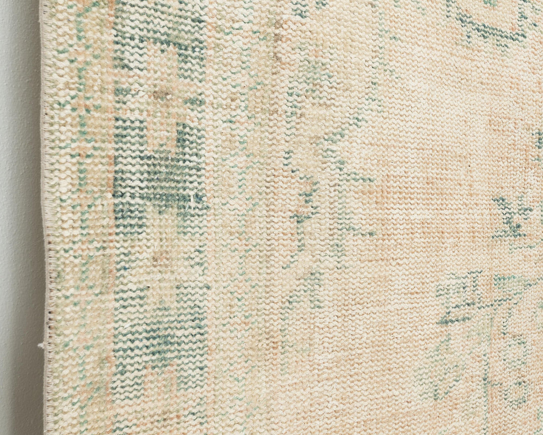 Beige Oushak Rug 5' 9" x 8' 11" | No. VR90310
