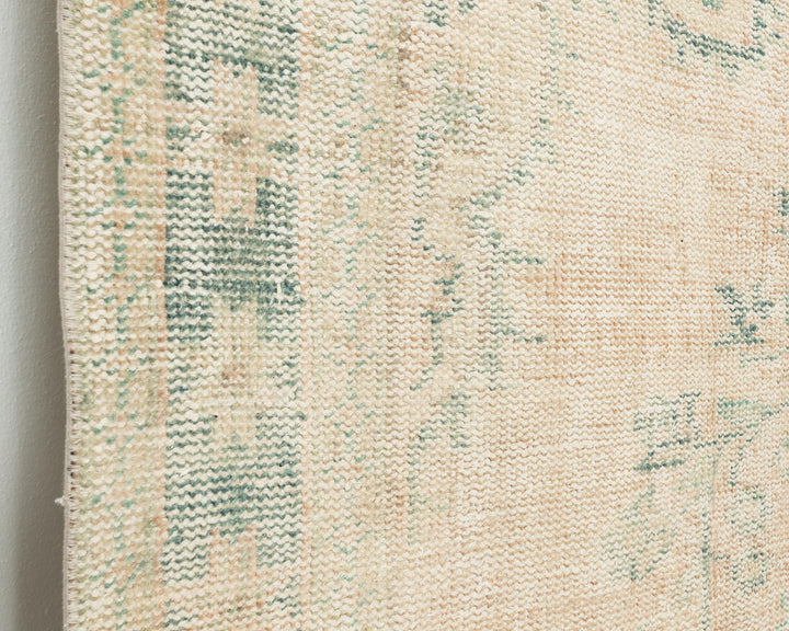Beige Oushak Rug 5' 9" x 8' 11" | No. VR90310