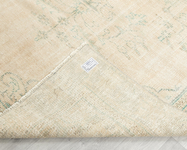 Beige Oushak Rug 5' 11" x 8' 10" | No. VR40196