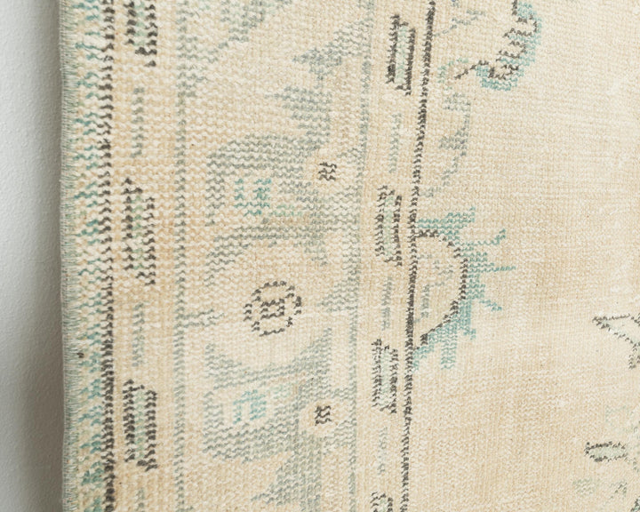 Beige Oushak Rug 5' 9" x 9' 6" | No. VR12225