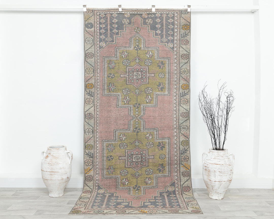 Rust Oushak Rug 4' 4" x 8' 10" | No. VR26518