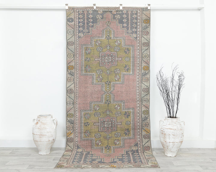 Rust Oushak Rug 4' 4" x 8' 10" | No. VR26518