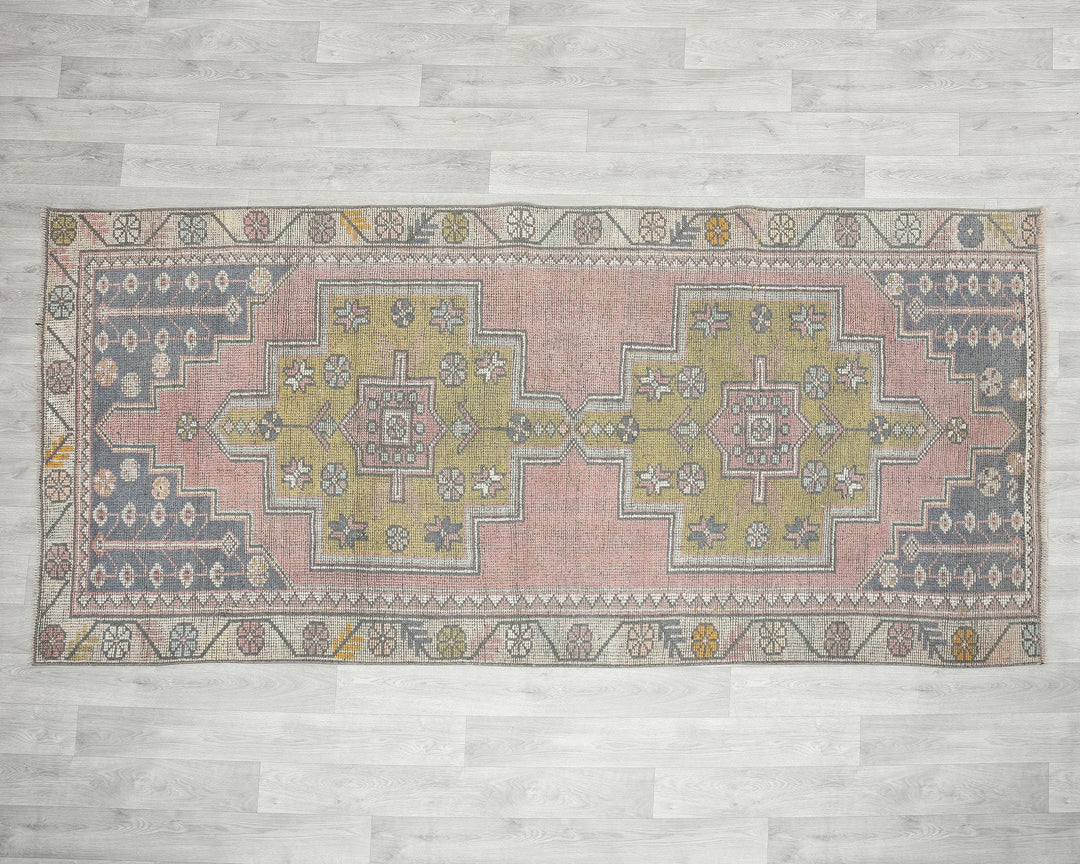 Rust Oushak Rug 4' 4" x 8' 10" | No. VR26518