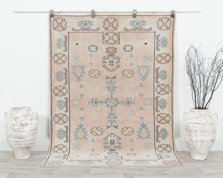 Oushak Rug 4' 5" x 6' 5" | No. VR46517
