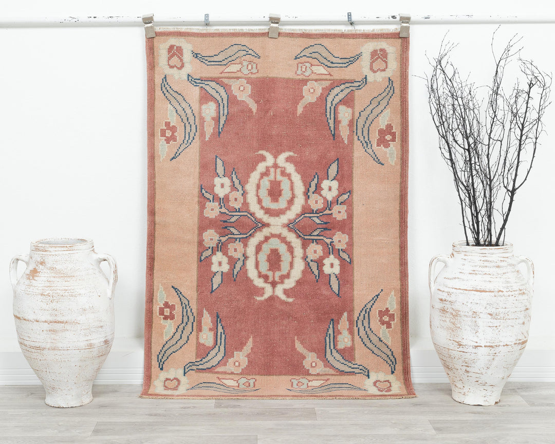 Faded Oushak Rug 3' x 4' 7" | No. VR74252