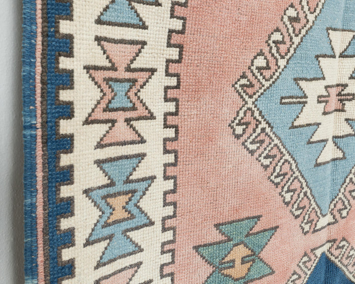 Faded Oushak Rug 3' 7" x 5' 7" | No. VR12873