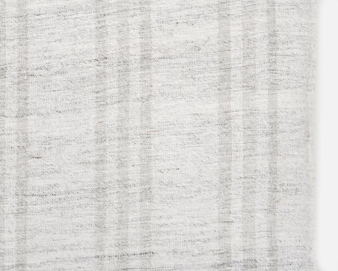 Gray Kilim Rug 7' 9" x 11' 3" | No. VR19473