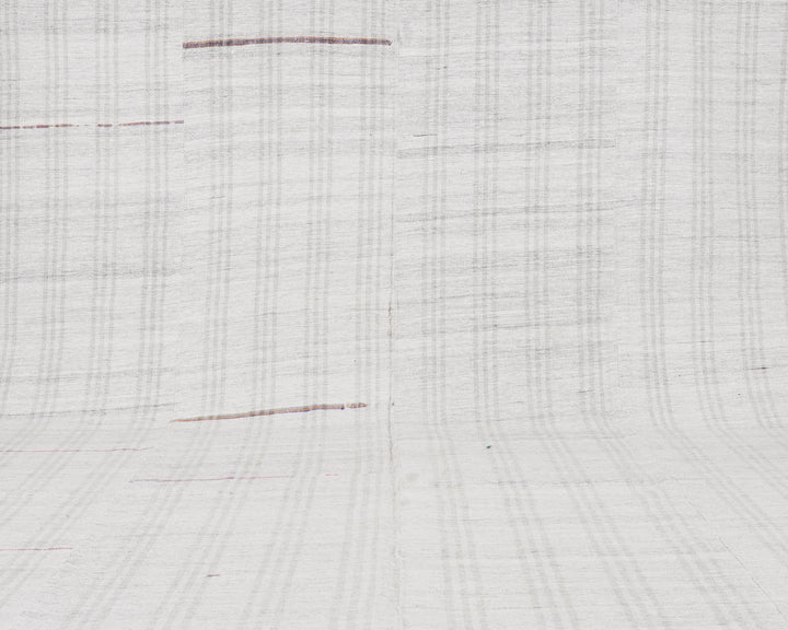 Gray Kilim Rug 7' 9" x 11' 3" | No. VR19473