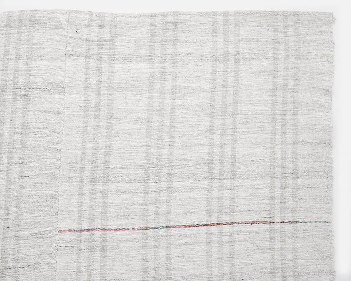 Gray Kilim Rug 7' 9" x 11' 3" | No. VR19473