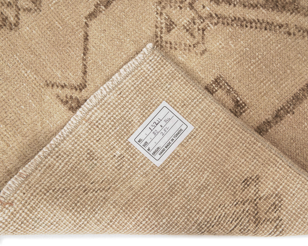 Beige Runner Rug 2' 8" x 11' 4" | No. VR59434