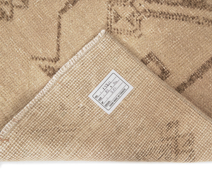 Beige Runner Rug 2' 8" x 11' 4" | No. VR59434