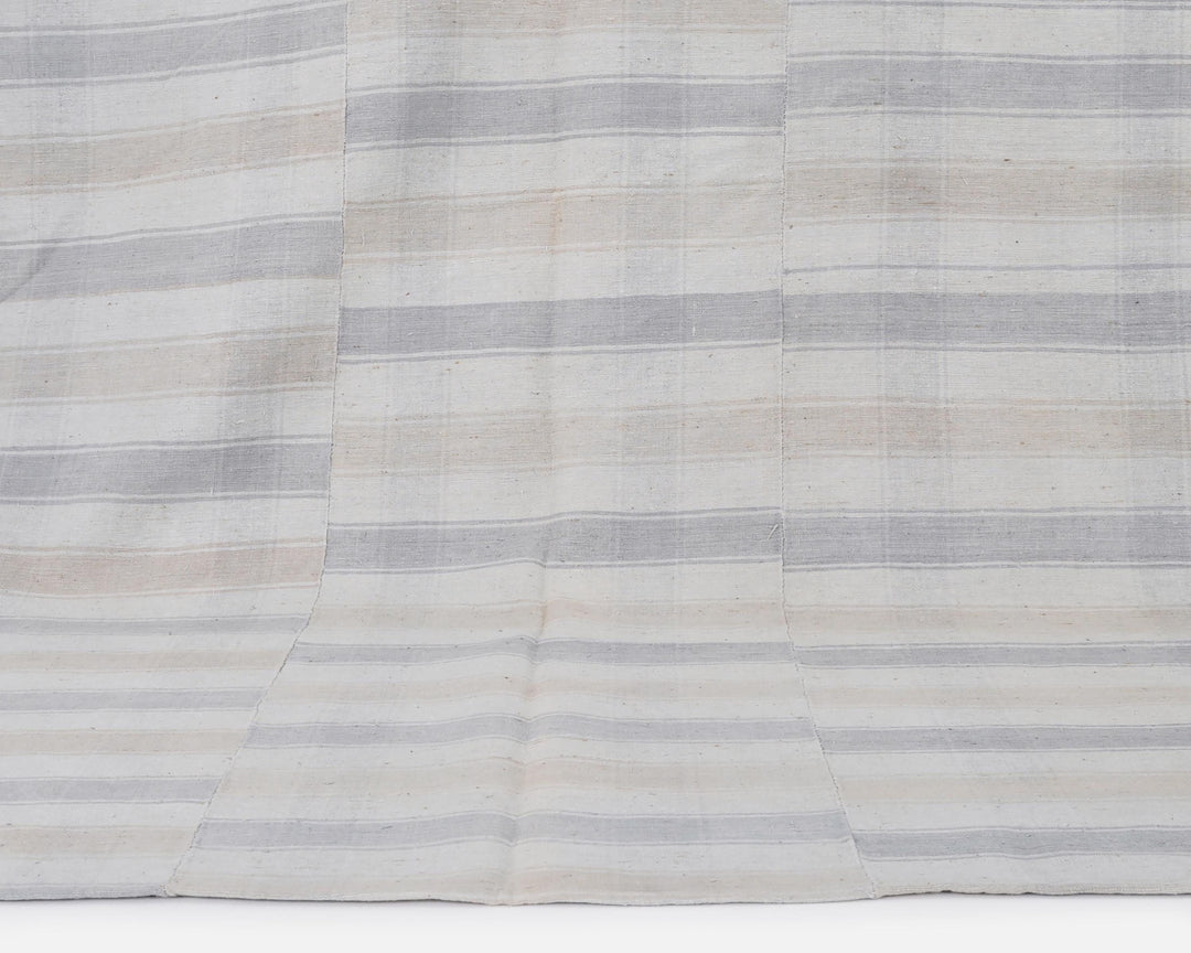 Neutral Kilim Rug 6' 1" x 9' 7" | No. VR50014