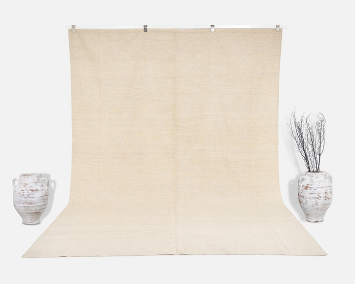Beige Kilim Rug 7' 11" x 11' 4" | No. VR31730